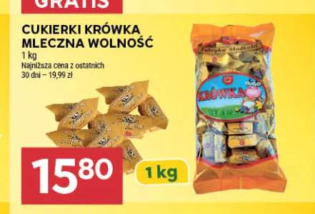 Cukierki krówka mleczna Wolność