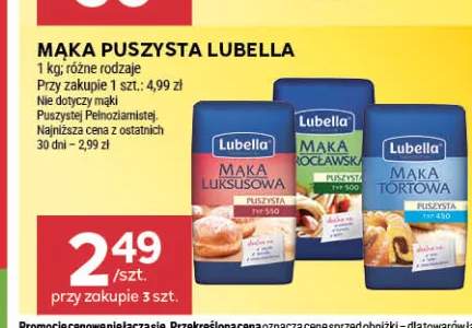 Mąka puszysta Wrocławska Lubella +2 warianty