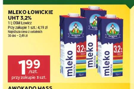 Mleko Łowickie UHT 3,2%