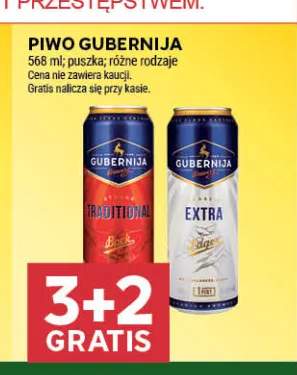 Piwo Gubernija Extra +1 wariant