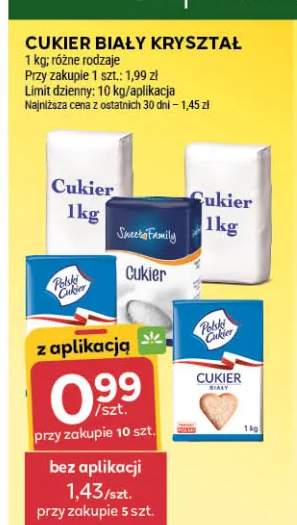 Cukier biały kryształ Polski Cukier +1 wariant