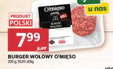 Burger wołowy O!Mięso