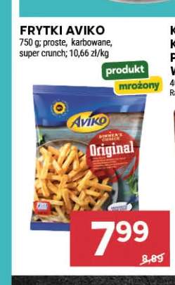 Frytki proste Aviko +2 warianty