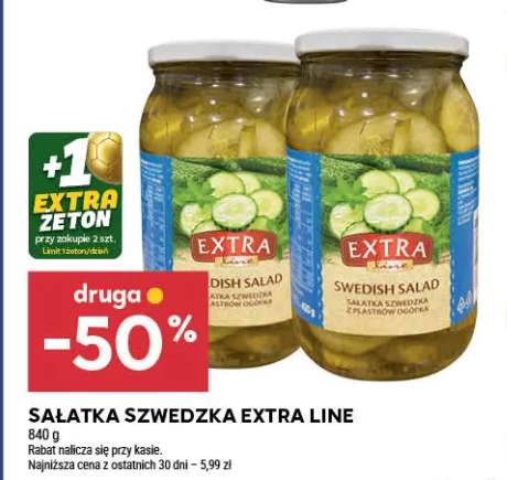 Sałatka szwedzka Extra Line +1 wariant