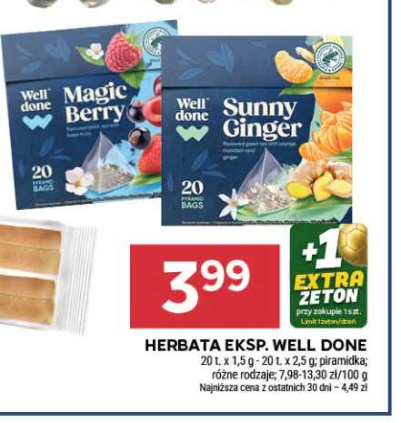 Herbata ekspresowa Well Done Magic Berry +1 wariant