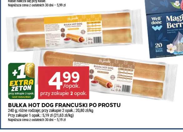 Bułka hot dog francuski Po Prostu