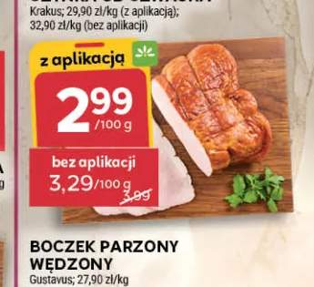 Boczek parzony wędzony Gustavus