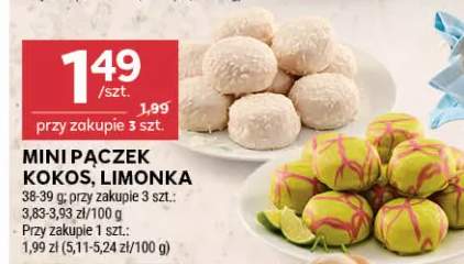 Mini pączek kokos +1 wariant