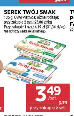 Serek Twój Smak OSM Piątnica