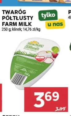Twaróg półtłusty Farm Milk