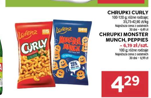 Chrupki Curly +2 warianty