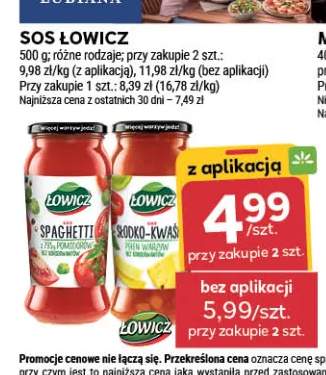 Sos spaghetti Łowicz +1 wariant