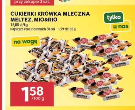 Cukierki krówka mleczna Meltez +1 wariant