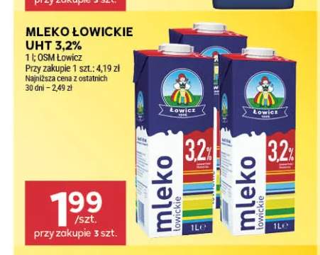 Mleko Łowickie UHT 3,2%