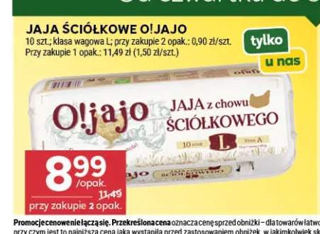 Jaja ściółkowe O!Jajo 10-pak