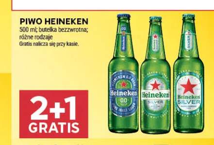 Piwo bezalkoholowe Heineken +2 warianty