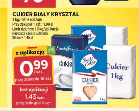 Cukier biały kryształ Sweet Family +1 wariant