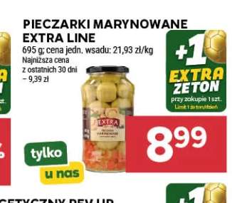 Pieczarki marynowane Extra Line