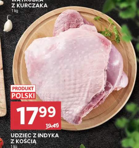 Udziec z indyka z kością