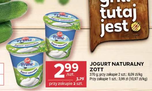 Jogurt naturalny Zott