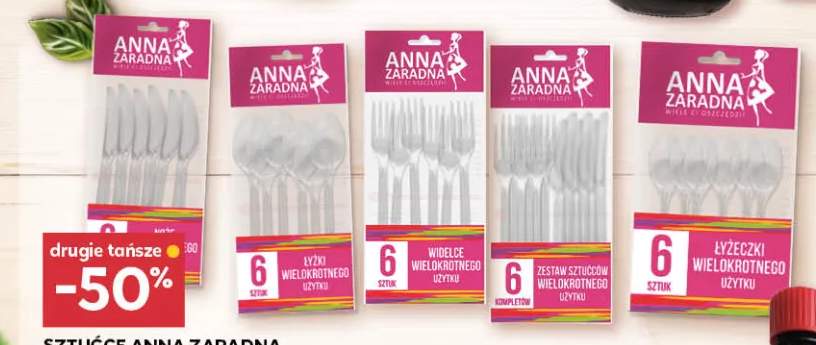Noże wielokrotnego użytku Anna Zaradna +4 warianty