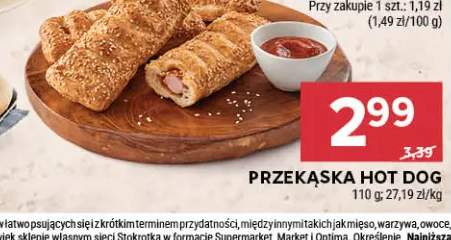 Przekąska hot dog