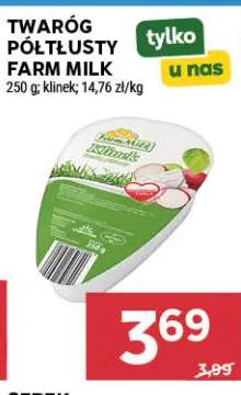 Twaróg półtłusty Farm Milk