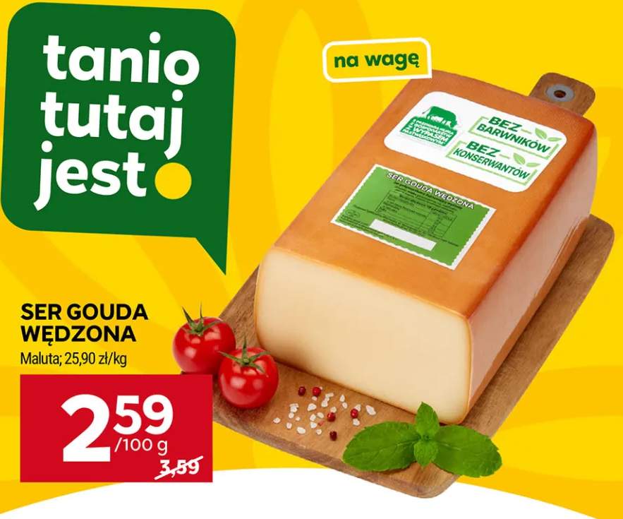 Ser Gouda wędzona Maluta