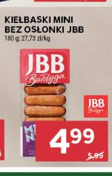 Kiełbaski mini bez osłonki JBB