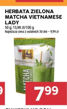 Herbata zielona Matcha Vietnamese Lady