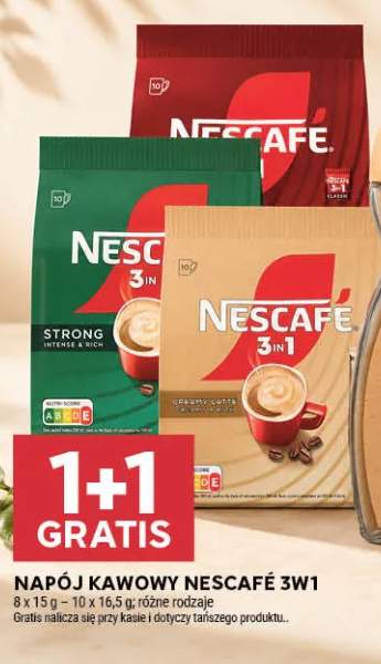 Napój kawowy Nescafé 3in1 Classic 10-pak +1 wariant