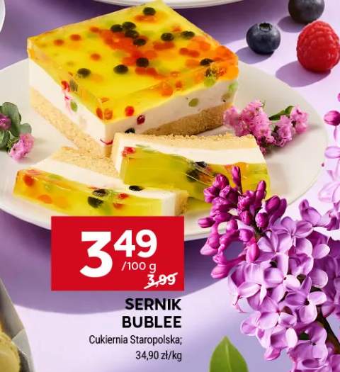Sernik Bublee Cukiernia Staropolska
