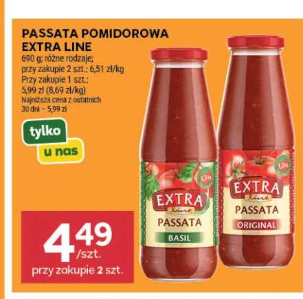 Passata pomidorowa Extra Line Basil +1 wariant