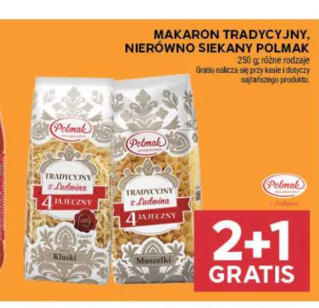 Makaron tradycyjny Polmak Kluski +1 wariant