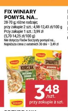Fix Winiary Pomysł na... Kurczak +1 wariant