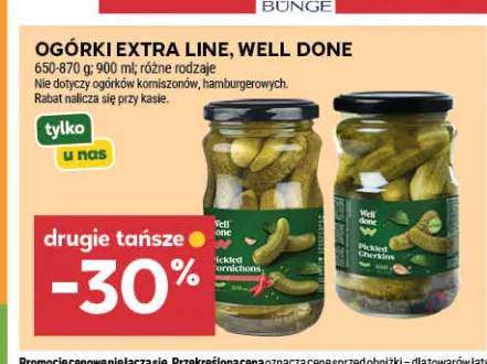 Ogórki konserwowe Extra Line +1 wariant