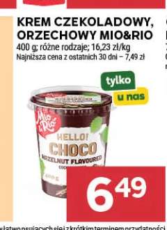 Krem czekoladowy Mio&Rio Hello! Choco Hazelnut Flavour