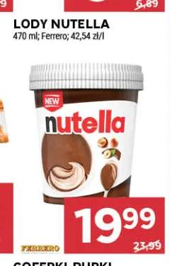 Lody Nutella