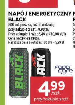 Napój energetyczny Black