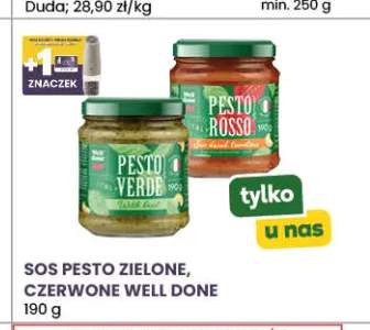 Sos pesto zielone Well Done +1 wariant