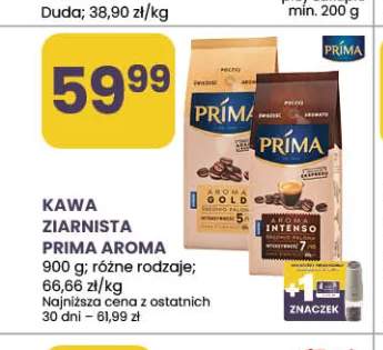 Kawa ziarnista Prima Aroma Gold +1 wariant