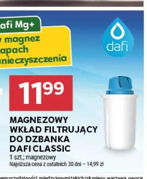 Magnezowy wkład filtrujący do dzbanka Dafi Classic
