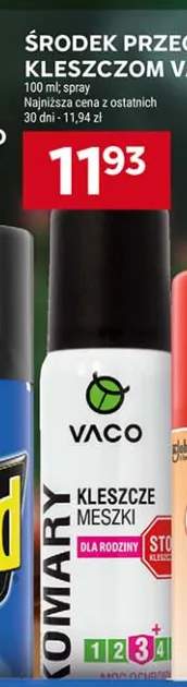 Środek przeciw komarom i kleszczom Vaco spray
