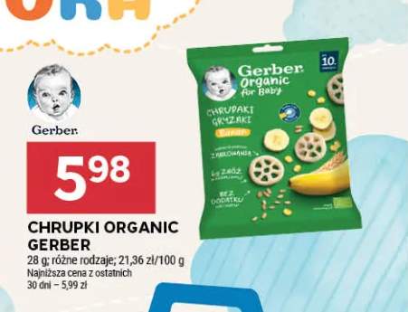 Chrupki Organic Gerber