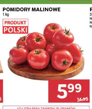 Pomidory malinowe