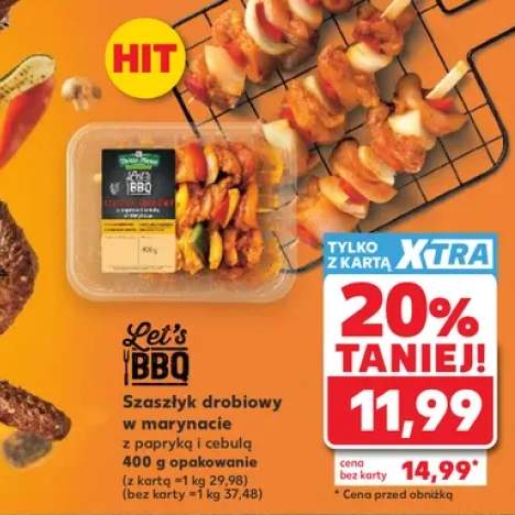 szaszłyk drobiowy grillowy