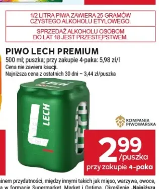 Piwo Lech Premium 4-pak