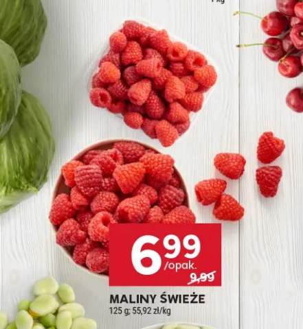 Maliny świeże