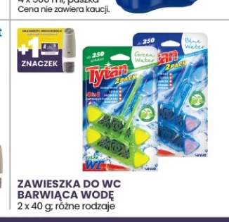 Zawieszka do WC Tytan Barwiąca Wodę