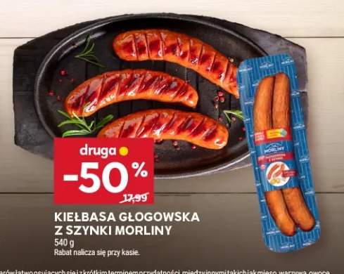 Kiełbasa Głogowska z szynki Morliny